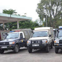 HE, The President Flags Off the Leased National Police Vehicles