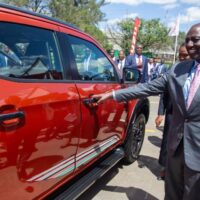 President Ruto Launching The Isuzu Electro – Deposition Paint Plant